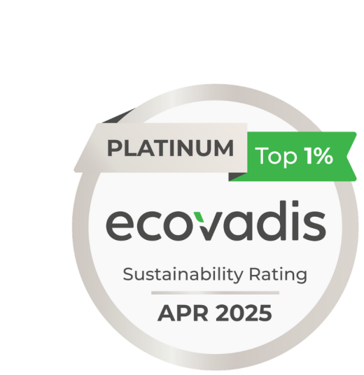 EcoVadis Platinum 2025