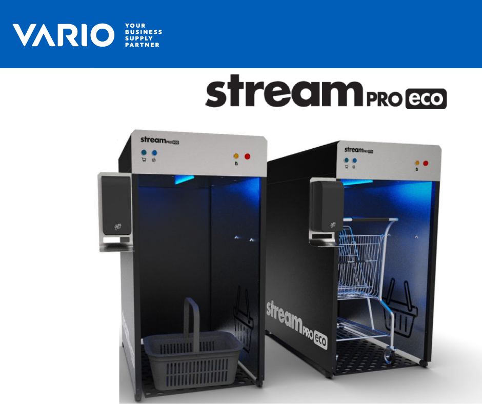 Stream Pro Eco για την Απολύμανση Καροτσιών & Καλαθιών