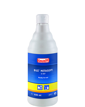 Buzil Buz® Metasoft G507 καθαριστικό για ανοξείδωτες επιφάνειες 600ml