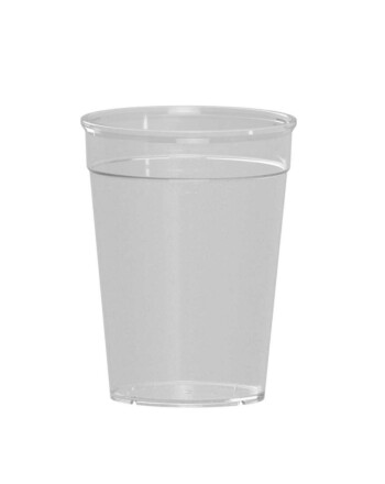 Ecocup ποτήρι PP διάφανο frosted πολλαπλών χρήσεων 8oz 