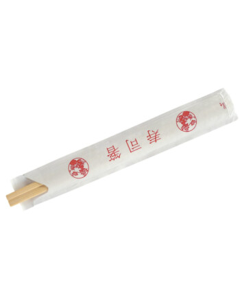 Biopak chopsticks μπαμπού 20,3cm σε χάρτινη συσκευασία 100τεμ
