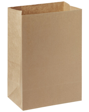 Biopak χάρτινη τσάντα μεταφοράς σε φυσική απόχρωση 5L