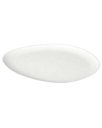 Biopak ecoecho® πιάτο λευκό στρογγυλό από bagasse 27cm 50τεμ