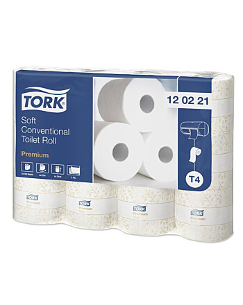 Tork® Soft ρολό υγείας με περιτύλιγμα 2φυλλο λευκό 22m