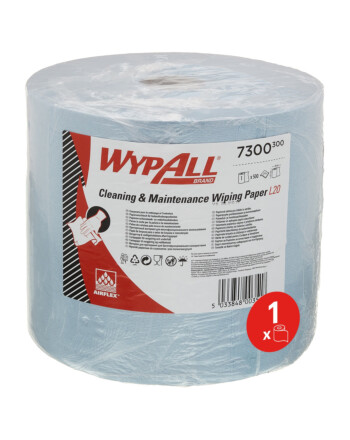 Wypall® L20 Extra + Wiper βιομηχανικό ρολό λευκό 2φυλλο 190m
