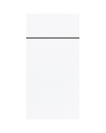 Roial Linen Airlaid χαρτοπετσέτα φάκελος λευκή 40x40cm 25τεμ