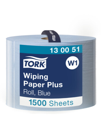 Tork® Wiping Paper Plus βιομηχανικό ρολό μπλε 2φυλλο 510m