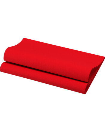 Duni Dunisoft® χαρτοπετσέτα κόκκινη 1/4 40x40cm Airlaid 60τεμ