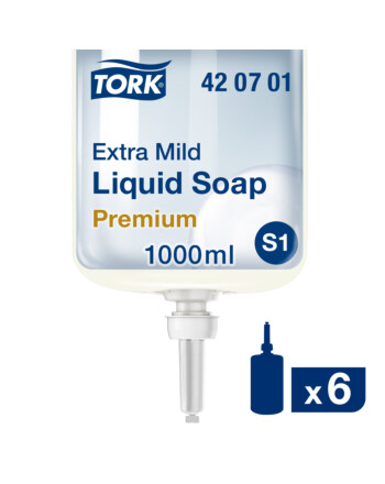 Tork® Extra Mild υγρό σαπούνι χεριών 1L