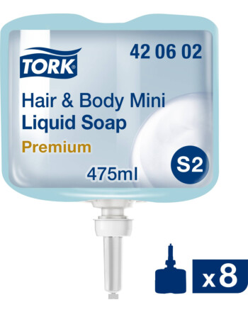 Tork® Mini Shower Cream 2σε1 σαμπουάν και αφρόλουτρο 475ml