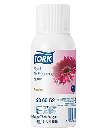 Tork® Floral άρωμα χώρου σε σπρέι 75ml 3000 ψεκασμοί