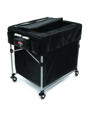 Rubbermaid® X-Cart κάλυμμα για καρότσι μεταφοράς λευκών ειδών μαύρο PVC 300L
