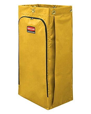 Rubbermaid® Zipped σάκος λευκών ειδών κίτρινος PVC 128L