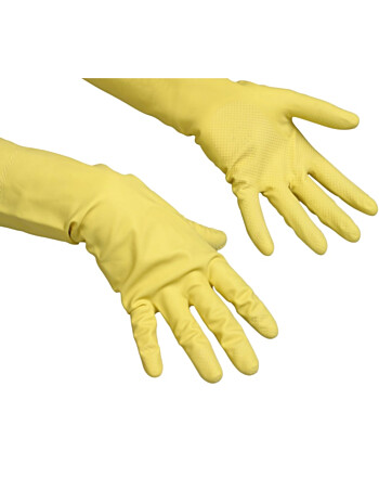 Vileda® Contract γάντια πολλαπλών χρήσεων λάτεξ κίτρινα L 2τεμ