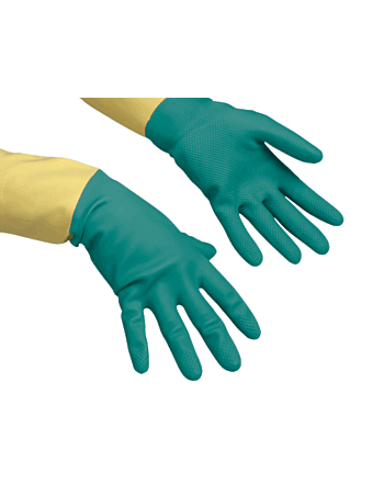 Vileda® Heavyweight γάντια πολλαπλών χρήσεων λάτεξ πράσινα XL 2τεμ