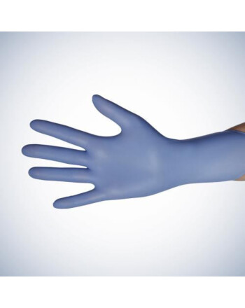 AMPri Basic-Plus γάντια μιας χρήσης νιτριλίου χωρίς πούδρα μοβ M 200τεμ