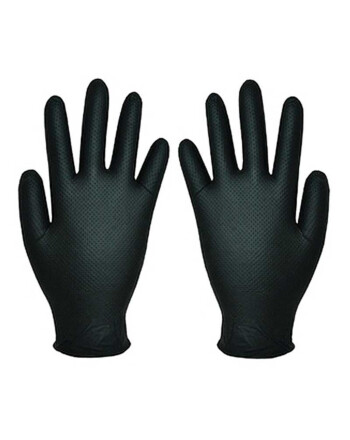 AMPri Med Comfort Style γάντια μιας χρήσης νιτριλίου χωρίς πούδρα μαύρα M 100τεμ