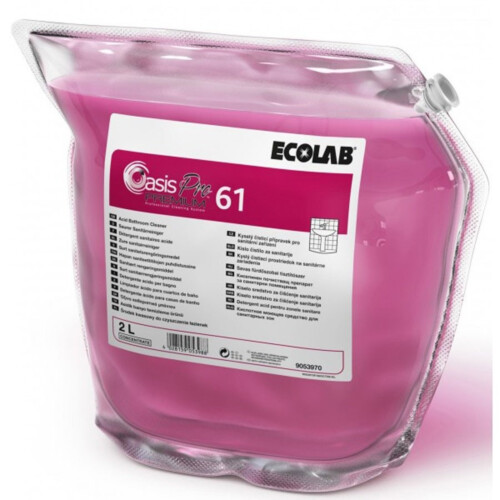 Ecolab Oasis Clean 61S καθαριστικό χώρων υγιεινής 2L
