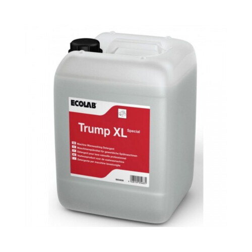 Ecolab Trump XL Special υγρό απορρυπαντικό για πλυντήριο πιάτων 25kg και για σκληρά νερά