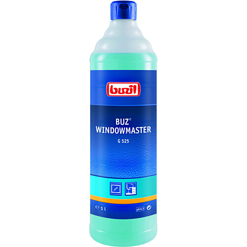 Buzil Buz® Windowmaster G525 υγρό καθαριστικό τζαμιών 1L