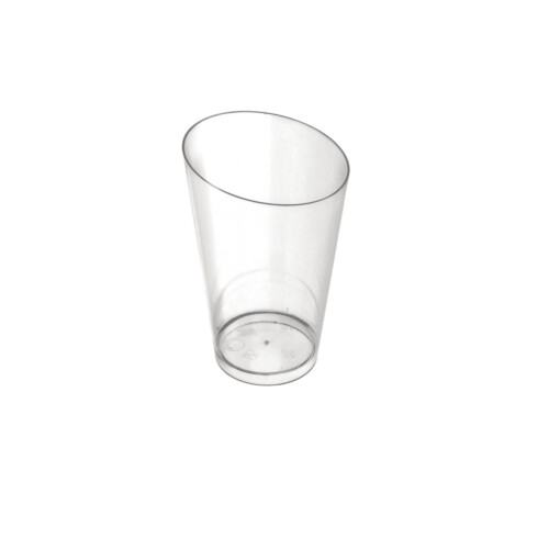 Goldplast Conical ποτήρι ψηλό PS διάφανο πολλαπλών χρήσεων 75ml