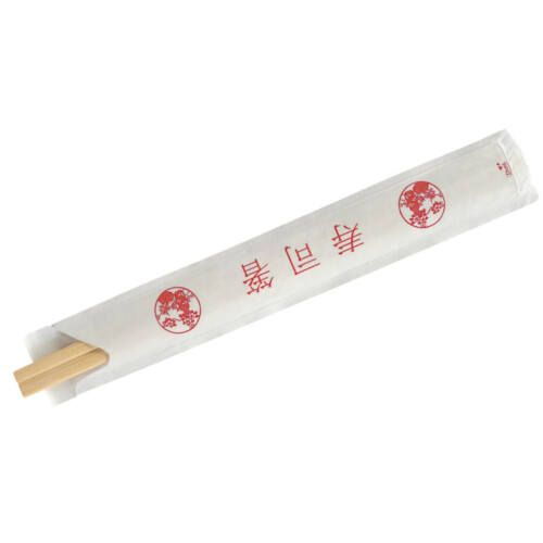 Biopak chopsticks μπαμπού 20,3cm σε χάρτινη συσκευασία 100τεμ