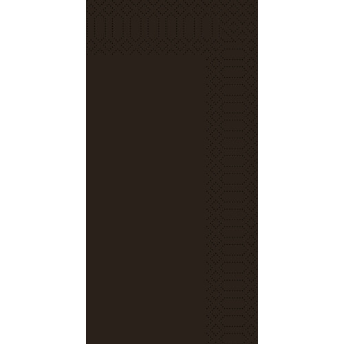 Duni χαρτοπετσέτα μαύρη 3φυλλη 1/8 40x40cm πολυτελείας 250τεμ