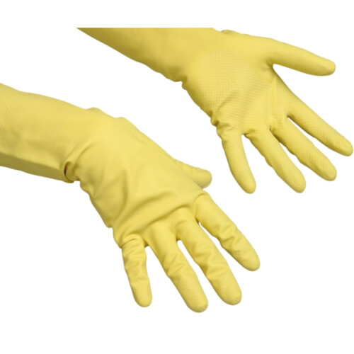 Vileda® Contract γάντια πολλαπλών χρήσεων λάτεξ κίτρινα S 2τεμ